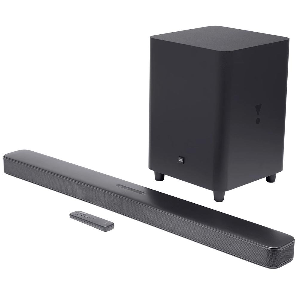 Soundbar JBL Bar 5.1 Surround, Bluetooth, 325W RMS, USB - JBLBAR51IMBLKBR Soundbar JBL Bar 5.1 Surround, Bluetooth, 325W RMS, USB - JBLBAR51IMBLKBR