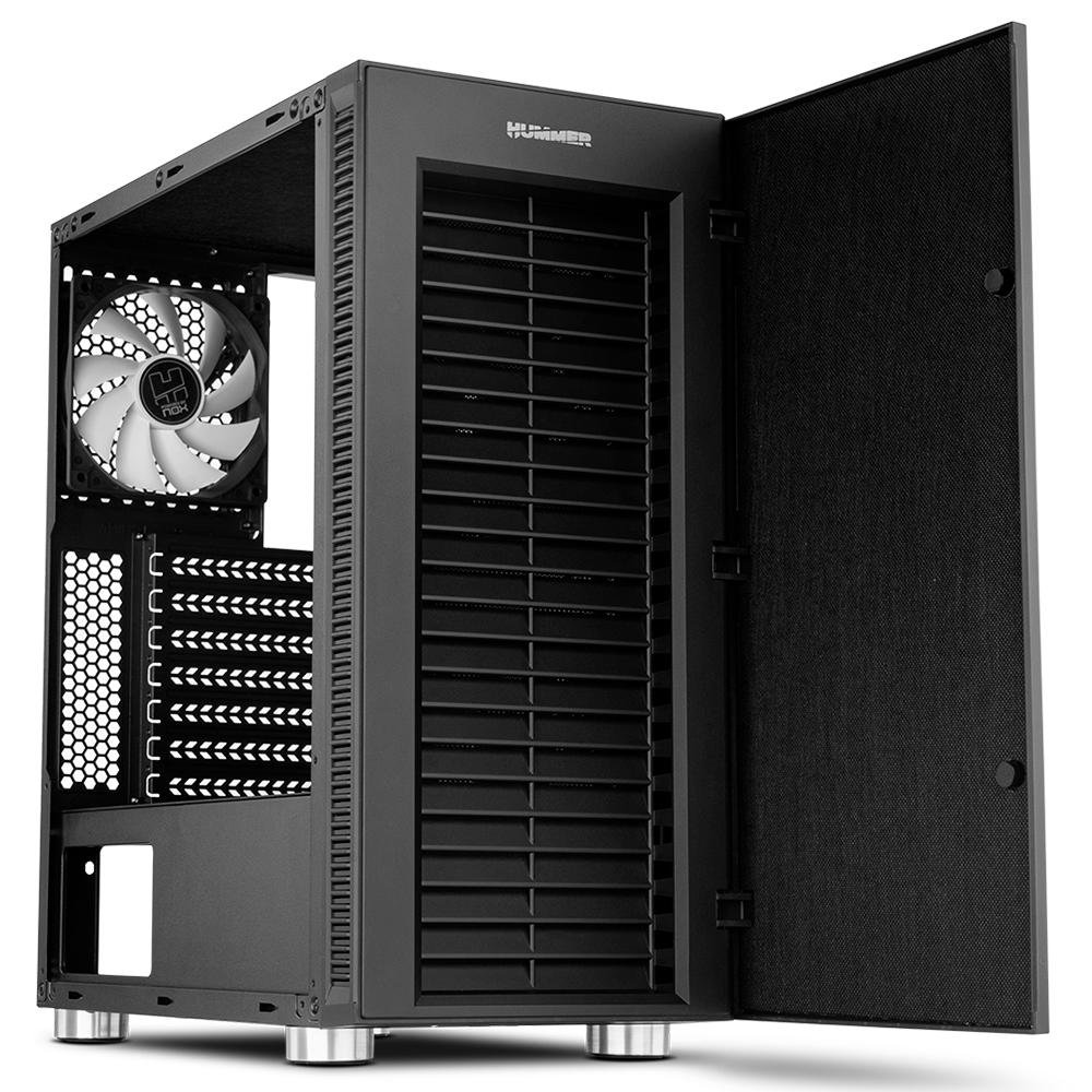 Gabinete Nox Hummer Void, Mid Tower, com FAN - NXHUMMERVOID Gabinete Nox Hummer Void, Mid Tower, com FAN - NXHUMMERVOID