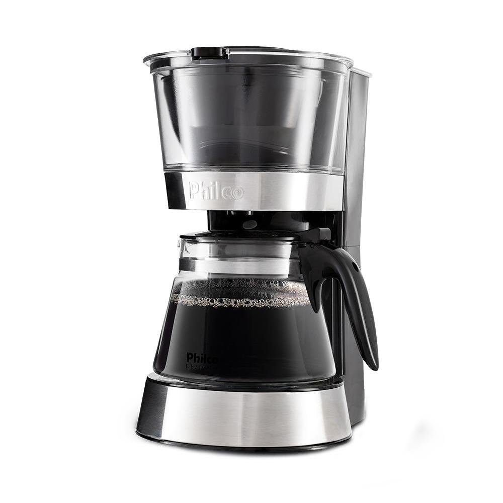 Cafeteira Elétrica Philco PCF32PI Design, 30 Xícaras, 800W, 110V, Inox - 53901055 Cafeteira Elétrica Philco PCF32PI Design, 30 Xícaras, 800W, 110V, Inox - 53901055
