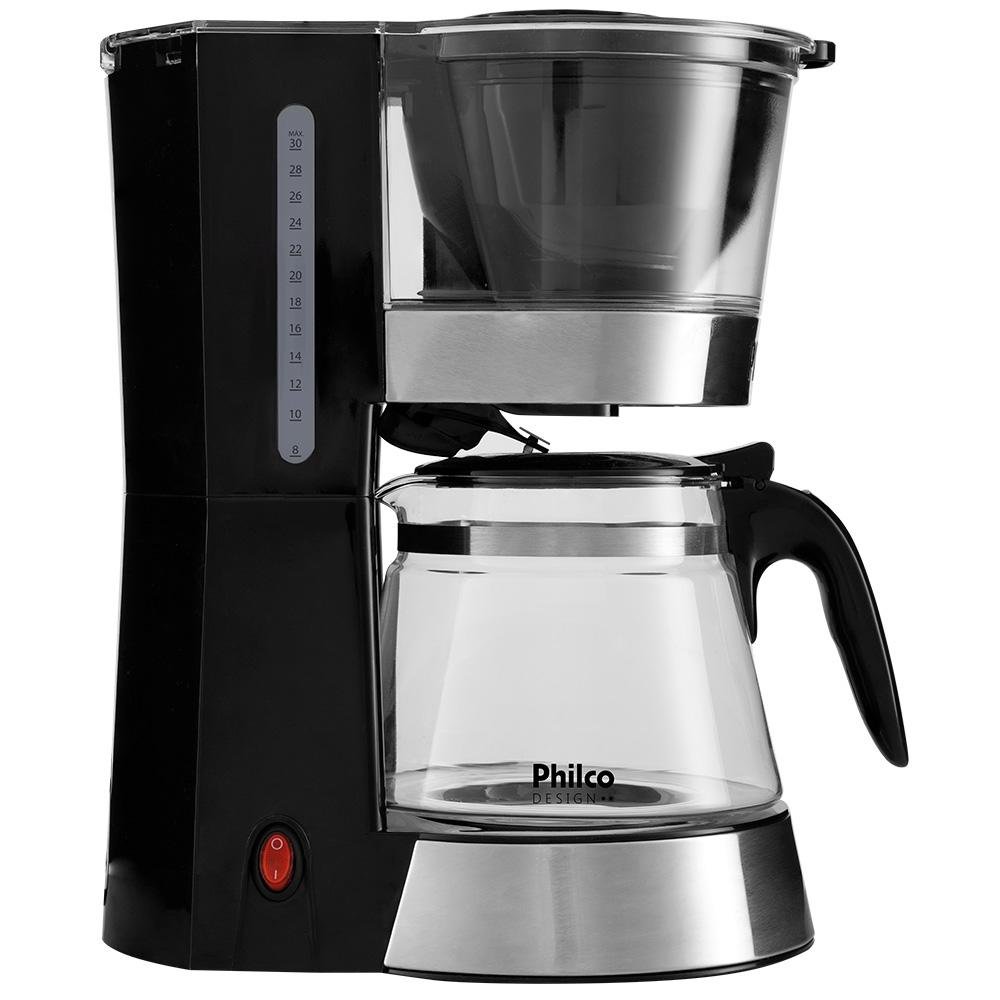 Cafeteira Elétrica Philco PCF32PI Design, 30 Xícaras, 800W, 110V, Inox - 53901055 Cafeteira Elétrica Philco PCF32PI Design, 30 Xícaras, 800W, 110V, Inox - 53901055