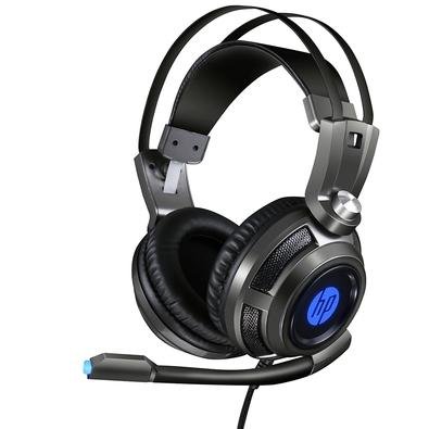 Headset Warrior Straton Gamer USB Led Azul KaBuM