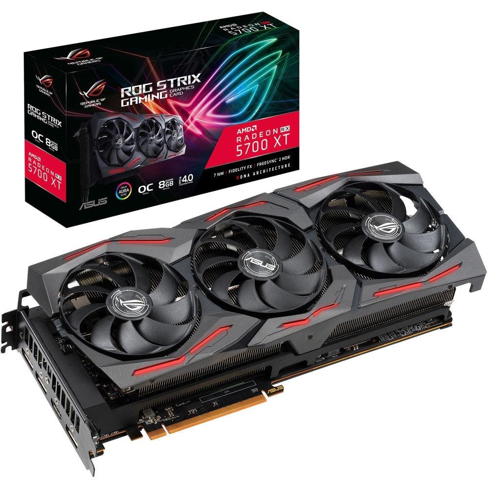 【ASUS】ROG-STRIX RX5700XT【GPU】 placa-de-video-asus-rog-strix-