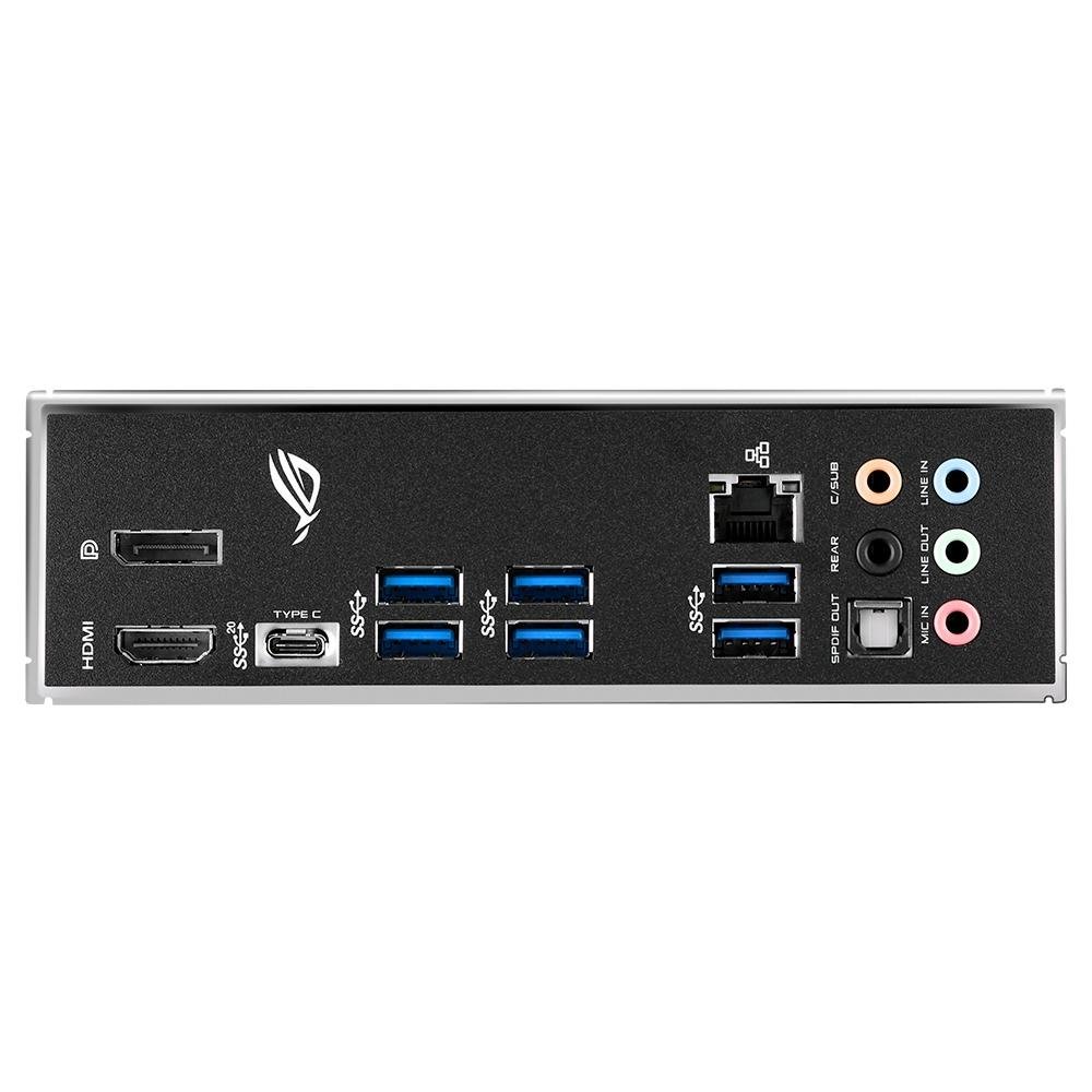 Placa-Mãe ASUS ROG Strix B460-H Gaming, Intel LGA 1200, ATX, DDR4, Preto - ROG STRIX B460-H GAMING Placa-Mãe ASUS ROG Strix B460-H Gaming, Intel LGA 1200, ATX, DDR4, Preto - ROG STRIX B460-H GAMING
