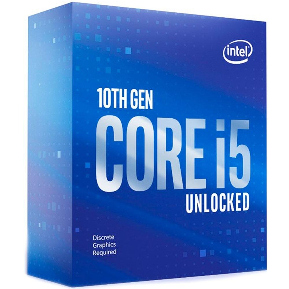 Processador Intel Core i5-10600KF, 4.1GHz, Cache 12MB, LGA 1200 - BX8070110600KF Processador Intel Core i5-10600KF, 4.1GHz, Cache 12MB, LGA 1200 - BX8070110600KF