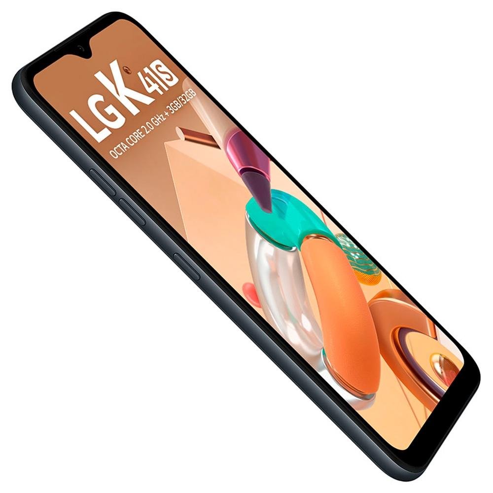 Smartphone LG K41S, 32GB, 13MP, Tela 6.55´, Titânio - LMK410BMW.ABRATN Smartphone LG K41S, 32GB, 13MP, Tela 6.55´, Titânio - LMK410BMW.ABRATN