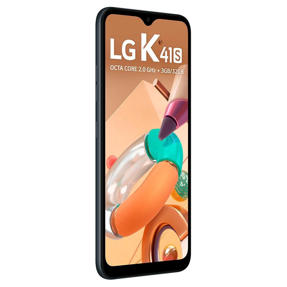 Smartphone LG K41S, 32GB, 13MP, Tela 6.55´, Titânio - LMK410BMW.ABRATN Smartphone LG K41S, 32GB, 13MP, Tela 6.55´, Titânio - LMK410BMW.ABRATN
