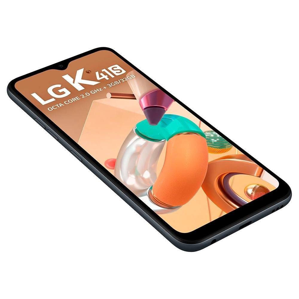 Smartphone LG K41S, 32GB, 13MP, Tela 6.55´, Titânio - LMK410BMW.ABRATN Smartphone LG K41S, 32GB, 13MP, Tela 6.55´, Titânio - LMK410BMW.ABRATN