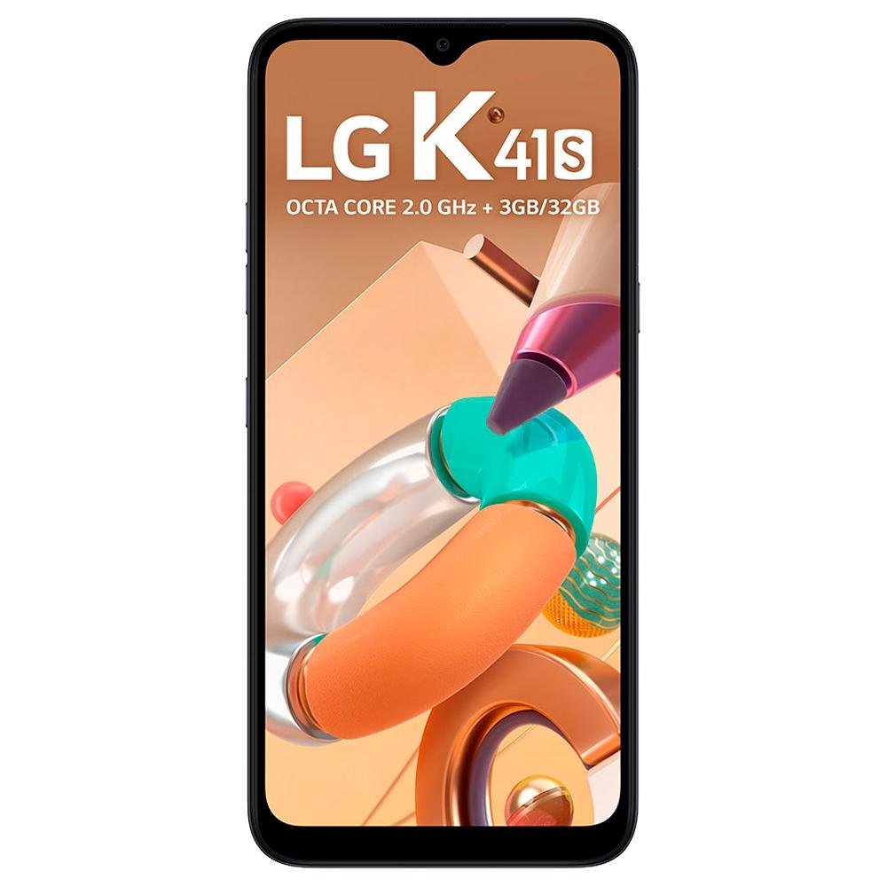 Smartphone LG K41S, 32GB, 13MP, Tela 6.55´, Titânio - LMK410BMW.ABRATN Smartphone LG K41S, 32GB, 13MP, Tela 6.55´, Titânio - LMK410BMW.ABRATN