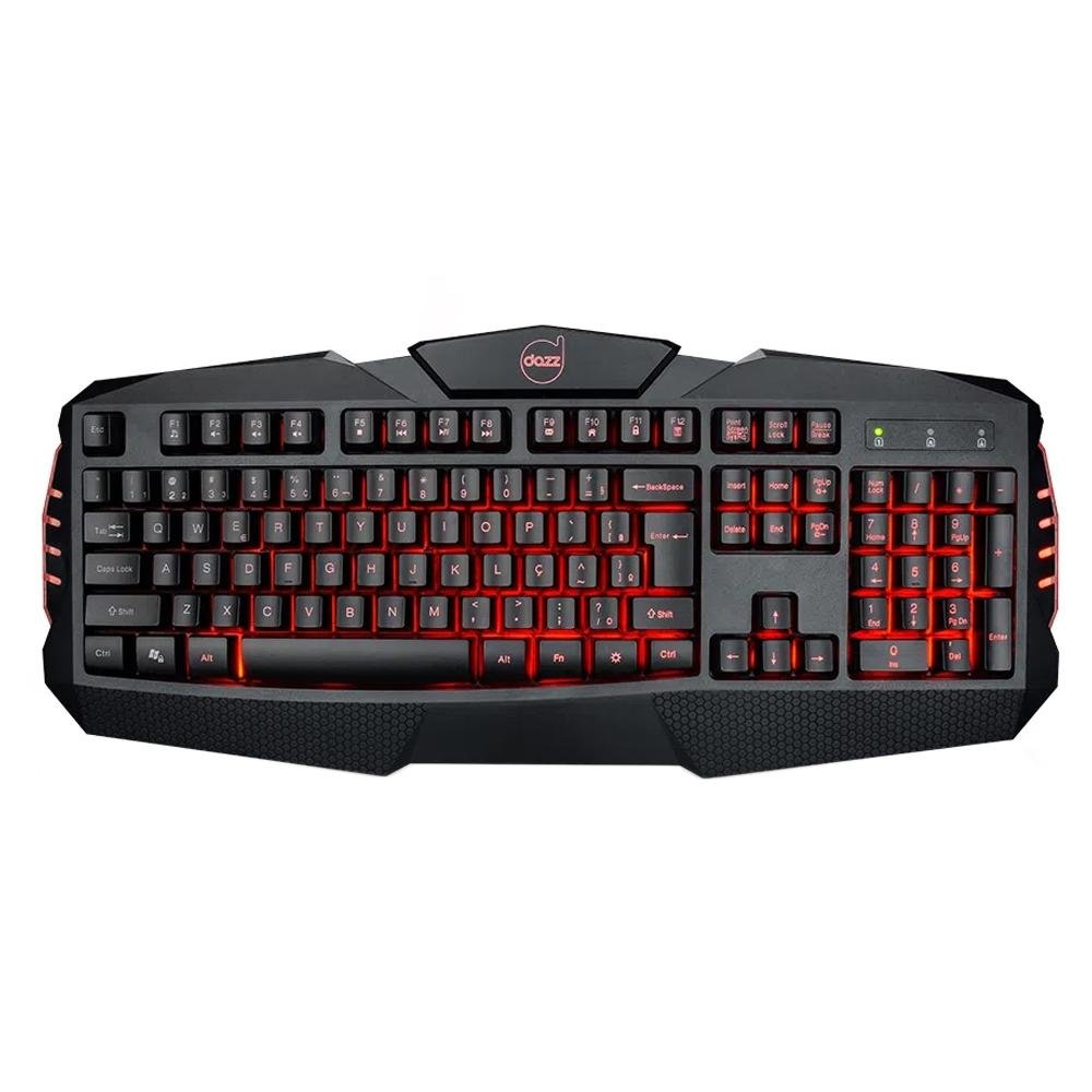 Kit Gamer Dazz Combo 4 em 1 Arsenal - Teclado + Mouse + Mousepad + Headset - 625237 Kit Gamer Dazz Combo 4 em 1 Arsenal - Teclado + Mouse + Mousepad + Headset - 625237