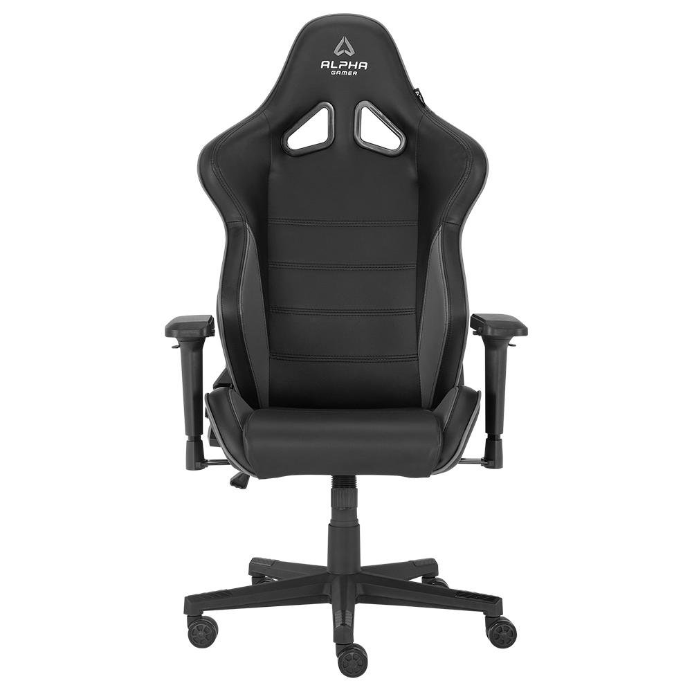 Cadeira Gamer Alpha Gamer Nimbus, Até 125 kg, Apoio de Braço 4D, Reclinável, Preto e Cinza- AGNIMBUSBK Cadeira Gamer Alpha Gamer Nimbus, Até 125 kg, Apoio de Braço 4D, Reclinável, Preto e Cinza- AGNIMBUSBK