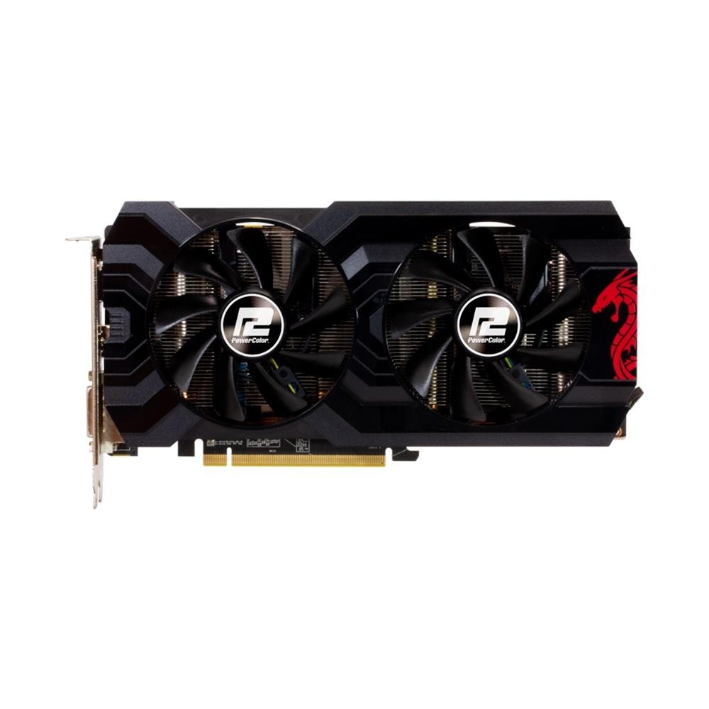 Placa de Vídeo RX 570 PowerColor AMD Radeon, 4GB, GDDR5 - AXRX 570 4GBD5-DHDV3/OC