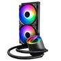 Water Cooler DeepCool Castle V2, RGB, 240mm, AMD/Intel, Preto - DP-GS-H12AR-CSL240V2