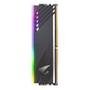 Memória Aorus RGB, 16GB (2x8GB), 3200MHz, DDR4, CL16  (com módulo de demonstração)  - GP-ARS16G32D