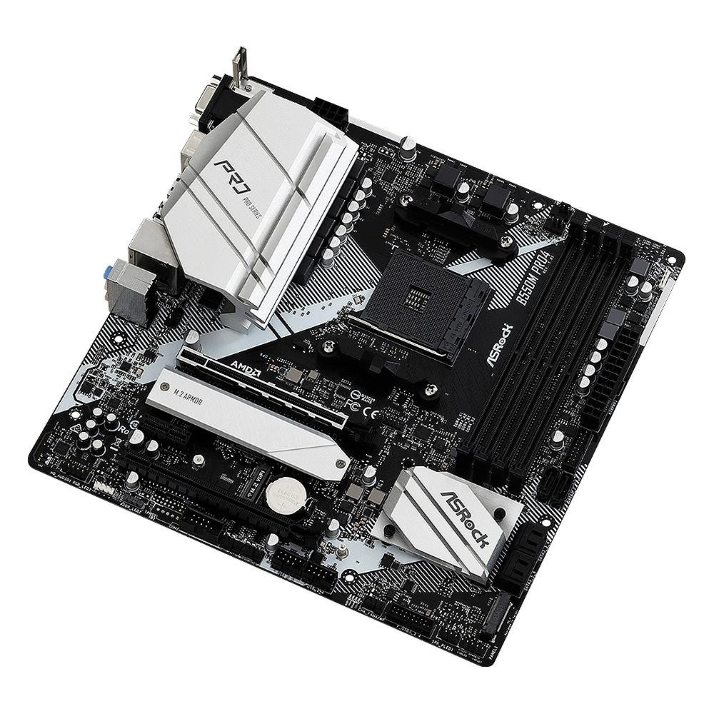CPU AMD Ryzen 9 3950X + ASRock B550M Pro4 Placa Mãe ASRock B550M Pro4, AMD AM4, Micro ATX, DDR4 | KaBuM!