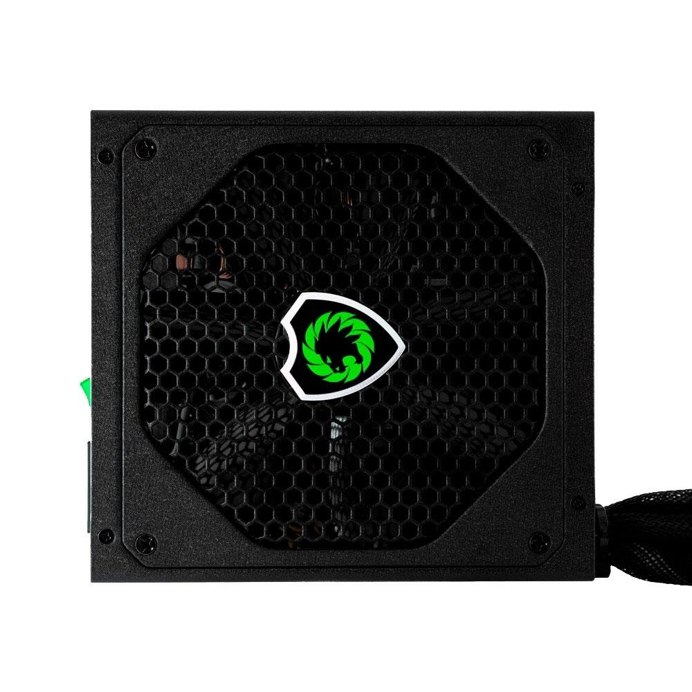 Fonte Gamemax, 550W, 80 Plus Bronze, PFC Ativo, Com Cabo, Preto - GM550 Fonte Gamemax, 550W, 80 Plus Bronze, PFC Ativo, Com Cabo, Preto - GM550