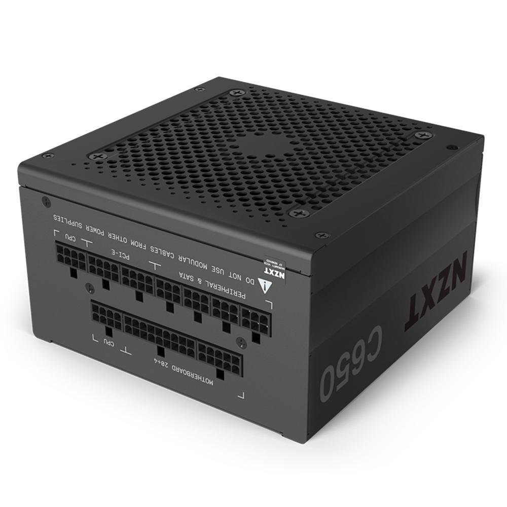 NZXT 650W 80PLUS GOLD電源 fonte-nzxt-c650-650w-80-plus-