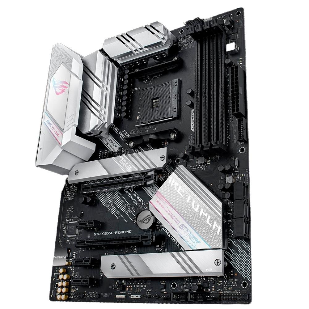 ASUS ROG STRIX B550-A GAMING マザーボード Placa Mãe ASUS ROG Strix B550-A Gaming | KaBuM!