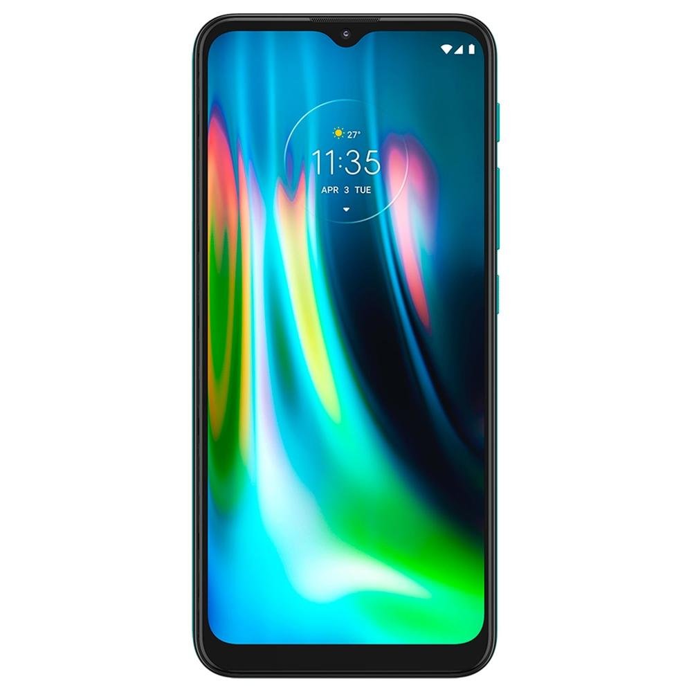 Smartphone Motorola Moto G9 Play, 64GB, 48MP, Tela 6.5´, Verde Turquesa + Capa Protetora - XT2083-1 Smartphone Motorola Moto G9 Play, 64GB, 48MP, Tela 6.5´, Verde Turquesa + Capa Protetora - XT2083-1