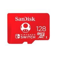 Cartão de Memória SanDisk Micro SD Nintendo Switch 128GB, 100MB/s - SDSQXAO-128G-GNCZN