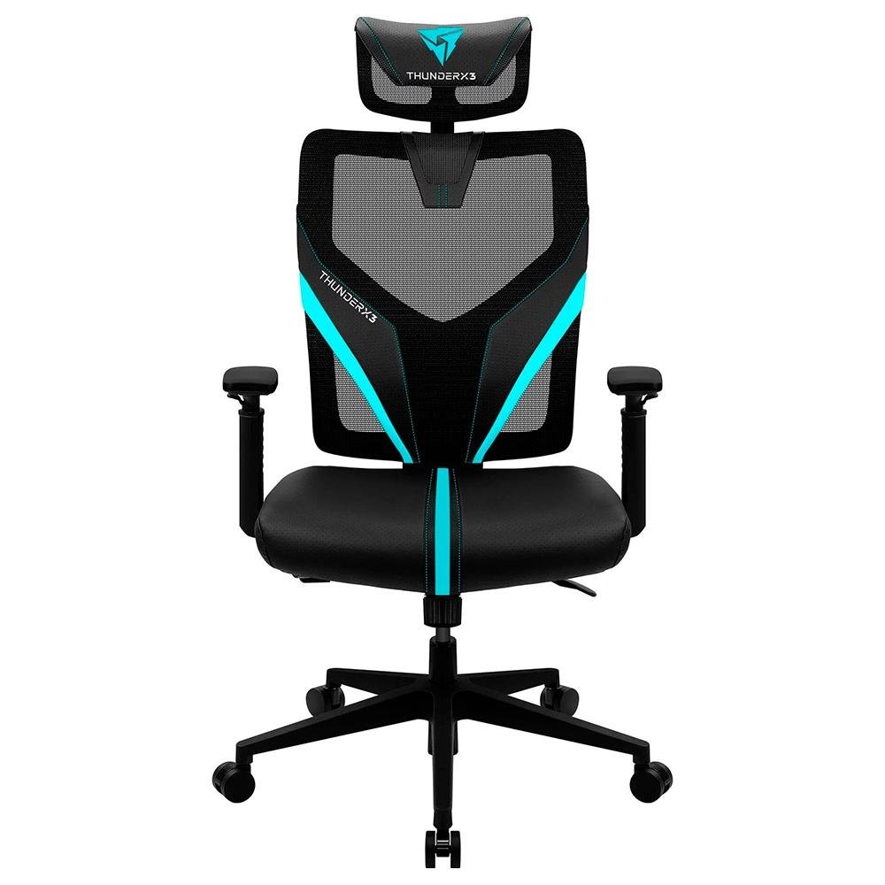 Cadeira ThunderX3 Ergonomic Yama1, Black/Cyan - 69674 - view 2