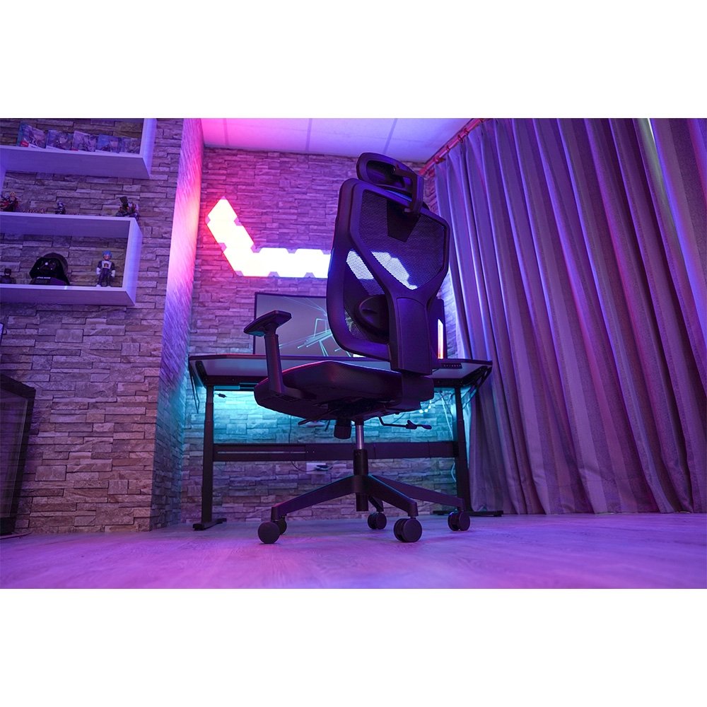 Cadeira ThunderX3 Ergonomic Yama1, Black/Cyan - 69674 - view 6
