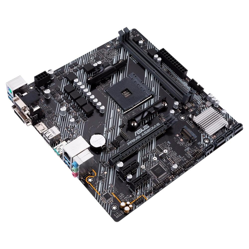Placa Mãe Asus Prime A520M-E | KaBuM!