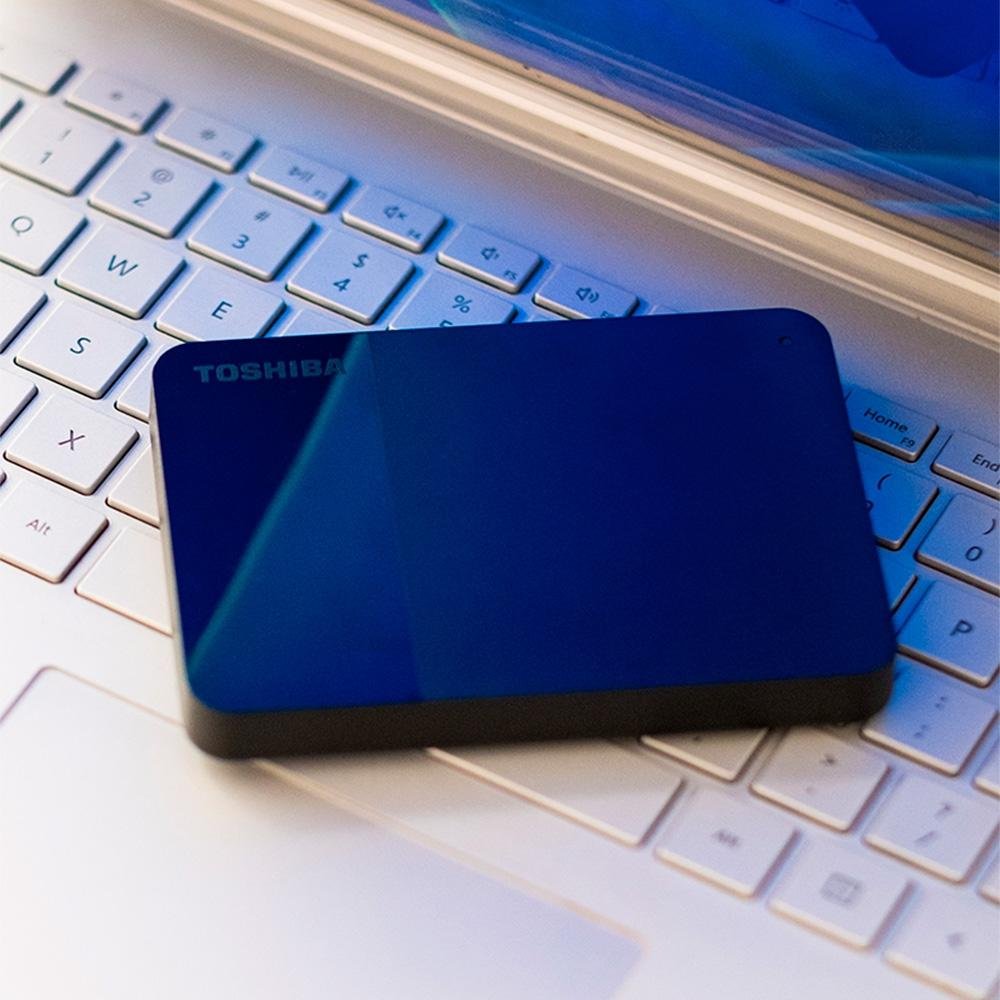 HD Externo Portátil Toshiba 2TB | KaBuM!