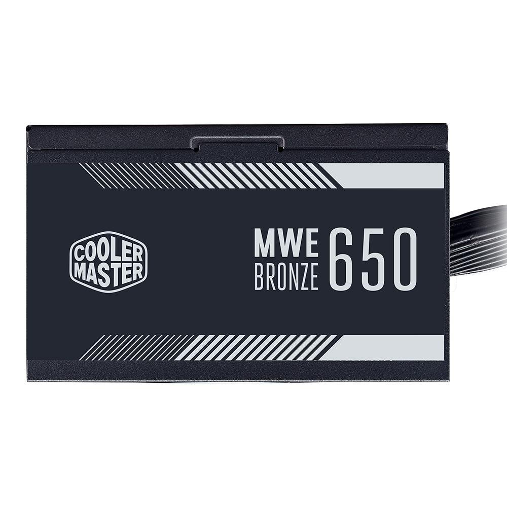 Fonte Cooler Master MWE V2, 650W, 80 Plus Bronze - MPE-6501-ACAAB-WO Fonte Cooler Master MWE V2, 650W, 80 Plus Bronze - MPE-6501-ACAAB-WO