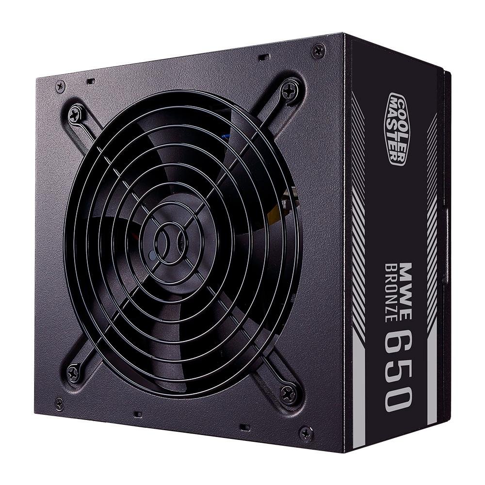 Fonte Cooler Master MWE V2, 650W, 80 Plus Bronze - MPE-6501-ACAAB-WO Fonte Cooler Master MWE V2, 650W, 80 Plus Bronze - MPE-6501-ACAAB-WO