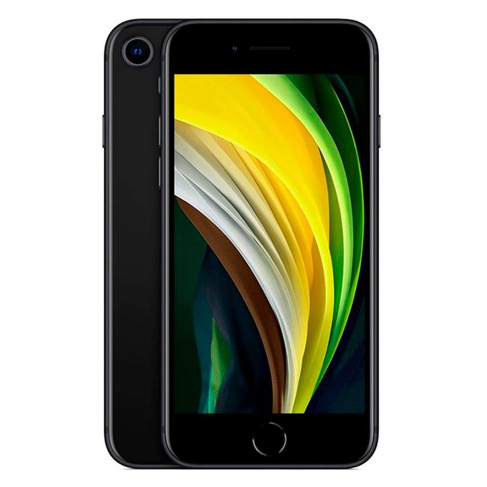 スマートフォン本体 Apple iPhone SE (iOS 26.3) iPhone SE 64GB Preto, 4G, Tela de 4.7 | KaBuM!