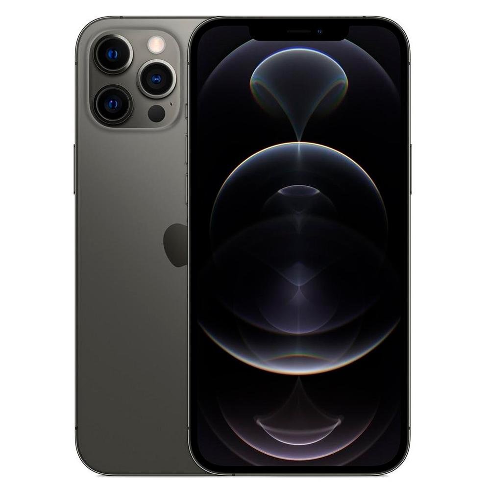Apple iPhone 12 Promax 本体 グラファイ128GB iPhone 12 Pro Max Apple 128GB Grafite, 5G, Tela de 6.7, Câmera