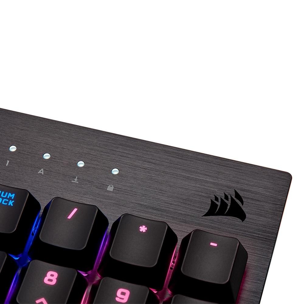 Teclado Mecânico Gamer Corsair K60 PRO RGB, Switch Cherry MX Low
