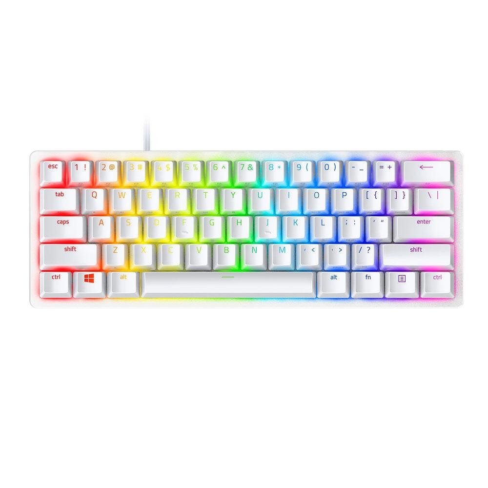 その他 Razer Huntsman Mini Logicool G703 acer Teclado Razer Huntsman Mini Branco Linear | KaBuM!