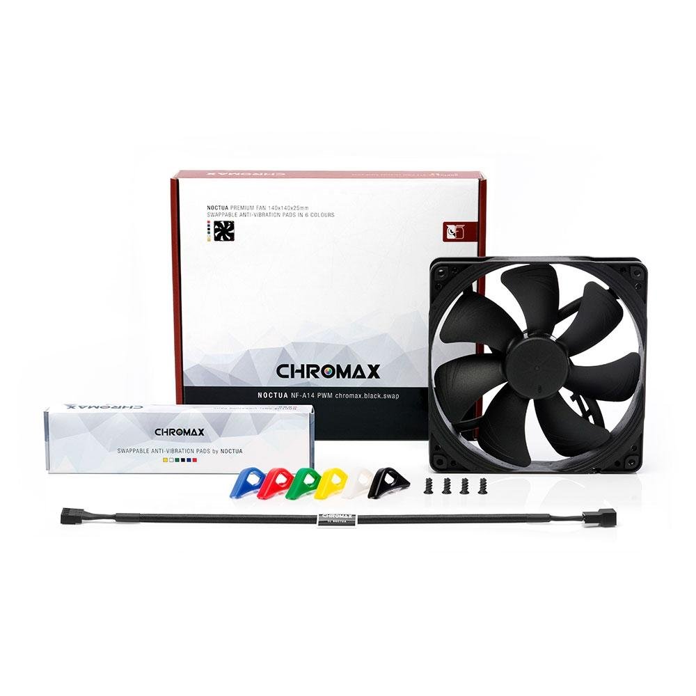 Noctua NF-A14 PWM 140mmファン(4個セット) cooler-fan-noctua-nf-a14-pwm-