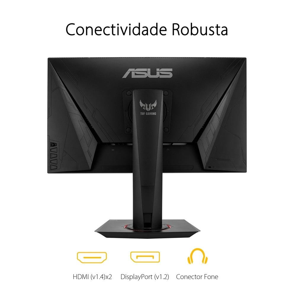 Monitor Gamer Asus TUF 24.5' IPS, 165 Hz | KaBuM!