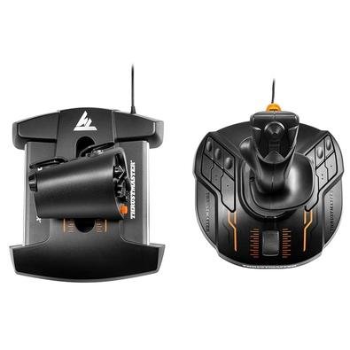 THRUSTMASTER T16000M ＋HOTAS mountセット Kit Completo Thrustmaster T.16000M FCS Hotas | KaBuM!