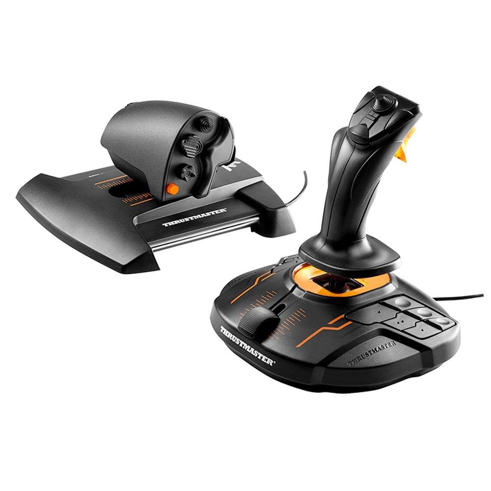 THRUSTMASTER T16000M ＋HOTAS mountセット Kit Completo Thrustmaster T.16000M FCS Hotas | KaBuM!