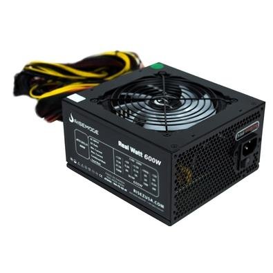 Fonte Gamer Rise Mode Atomic 600W, Led Branco - RM-FE-04-AT