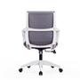 Cadeira Office Husky Sit 100, Dark Grey, Cilindro de Gás Classe 3, Base em PP, Roda em Nylon - HTCD002