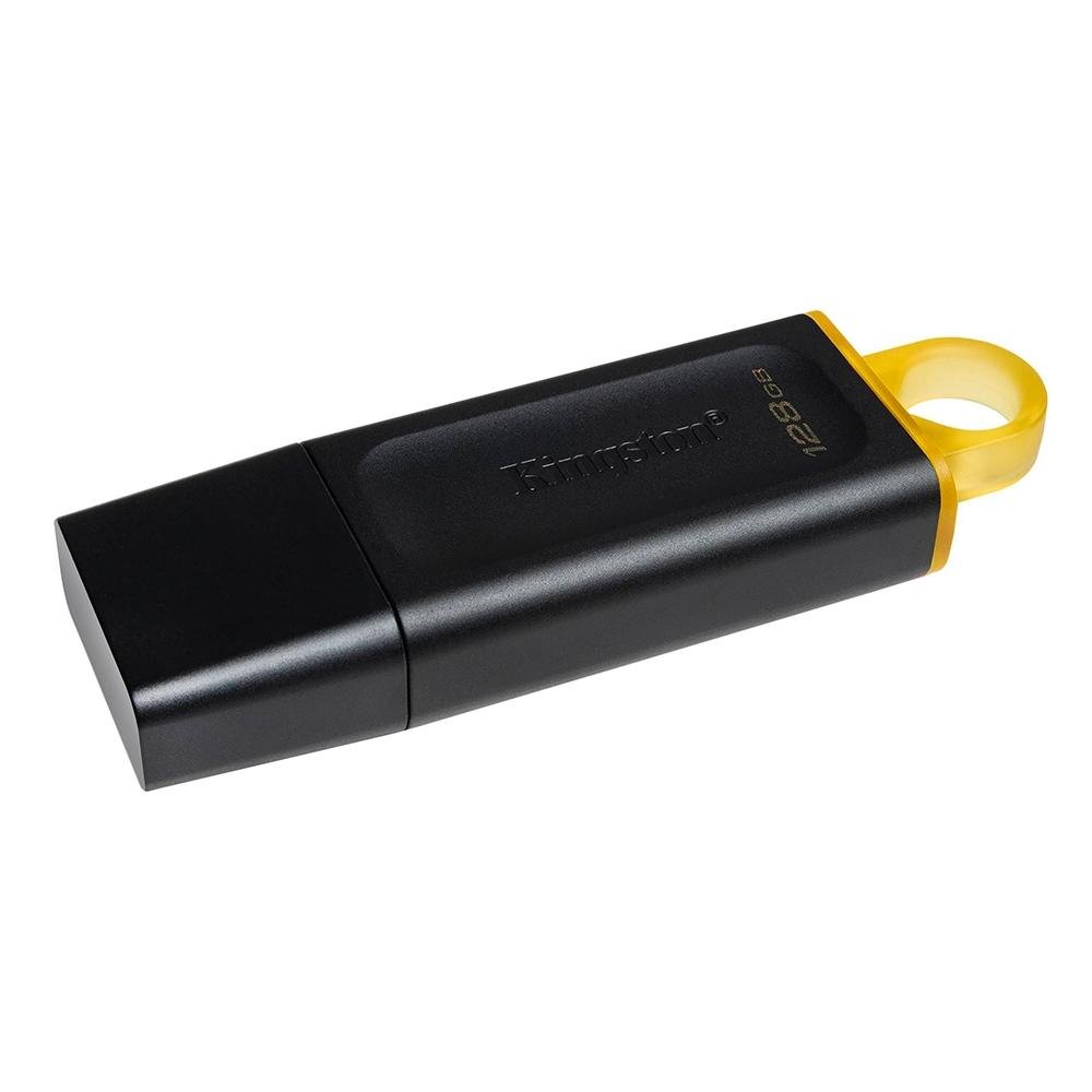 Pen Drive 128GB Kingston DataTraveler Exodia, USB 3.2, Preto e Amarelo - DTX/128GB