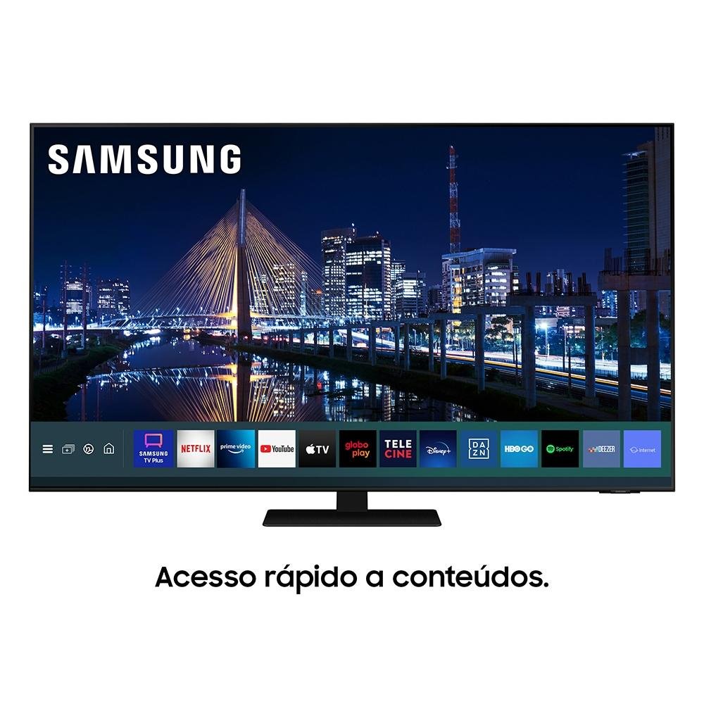 Smart TV Samsung 65 Polegadas 4K Neo QLED 65QN85A, 4 HDMI, 120Hz, Processador IA, Tela Infinita, Design Slim, Alexa - QN65QN85AAGXZD