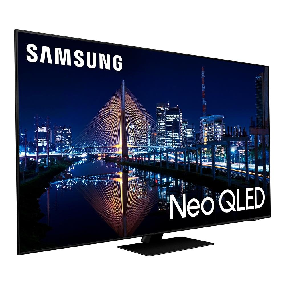 Smart TV Samsung 65 Polegadas 4K Neo QLED 65QN85A, 4 HDMI, 120Hz, Processador IA, Tela Infinita, Design Slim, Alexa - QN65QN85AAGXZD
