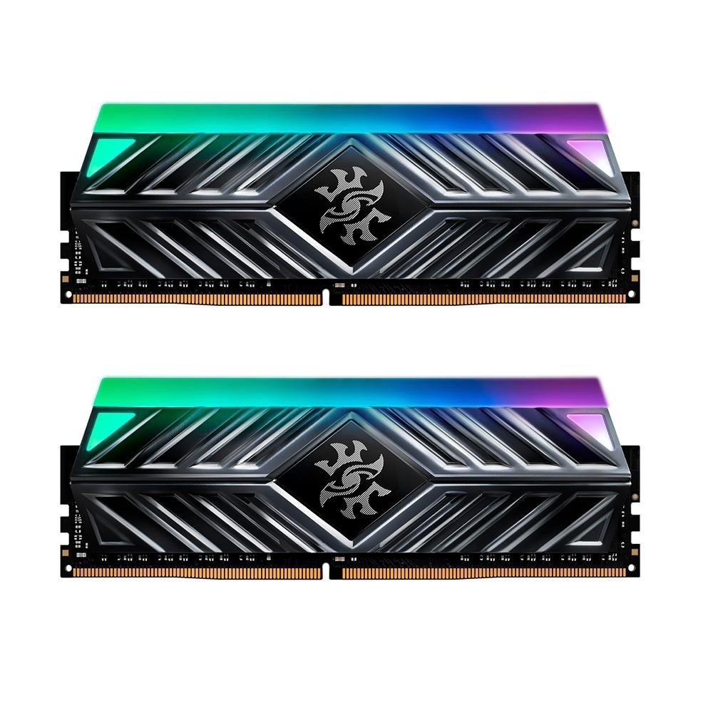 Memória XPG Spectrix D41 RGB, 16GB (2x8GB), 3000MHz, DDR4, CL16