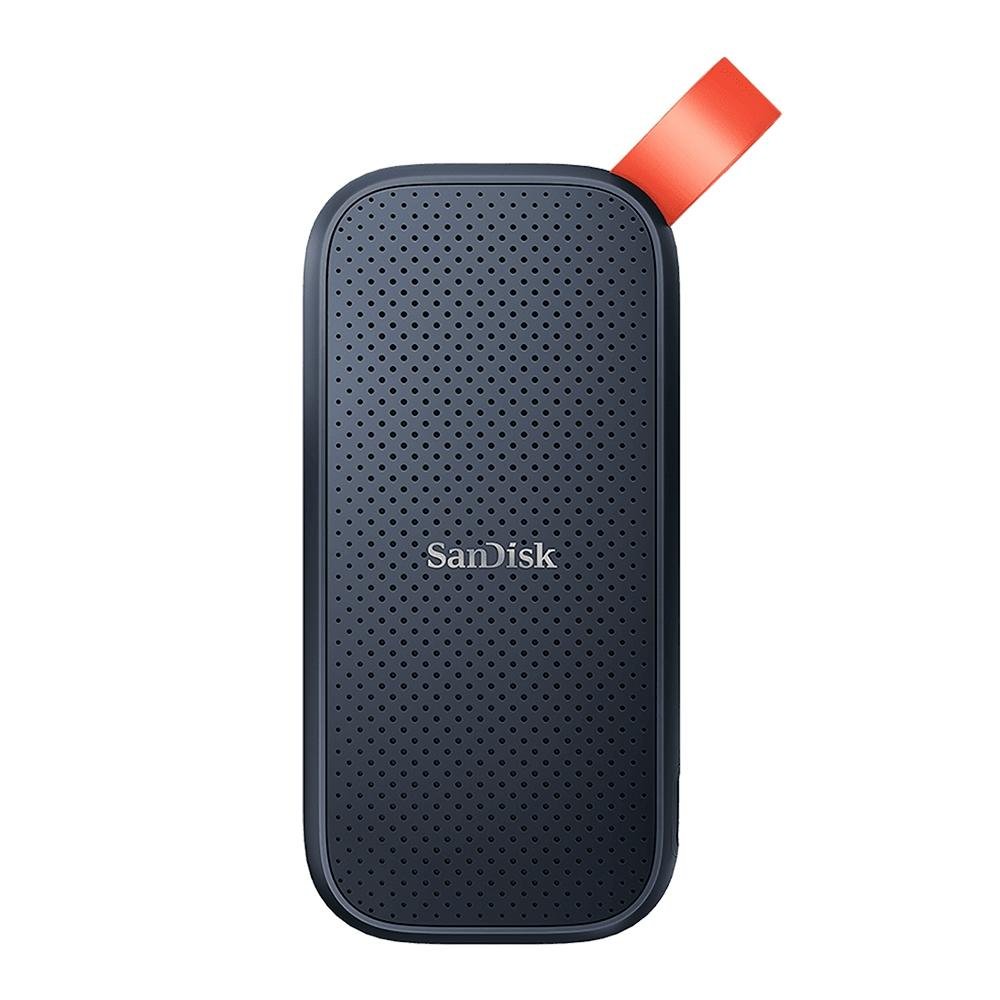 SSD Externo Portátil Sandisk, 2TB, USB, Leitura: 520MB/s, Preto e Laranja - SDSSDE30-2T00-G25 SSD Externo Portátil Sandisk, 2TB, USB, Leitura: 520MB/s, Preto e Laranja - SDSSDE30-2T00-G25