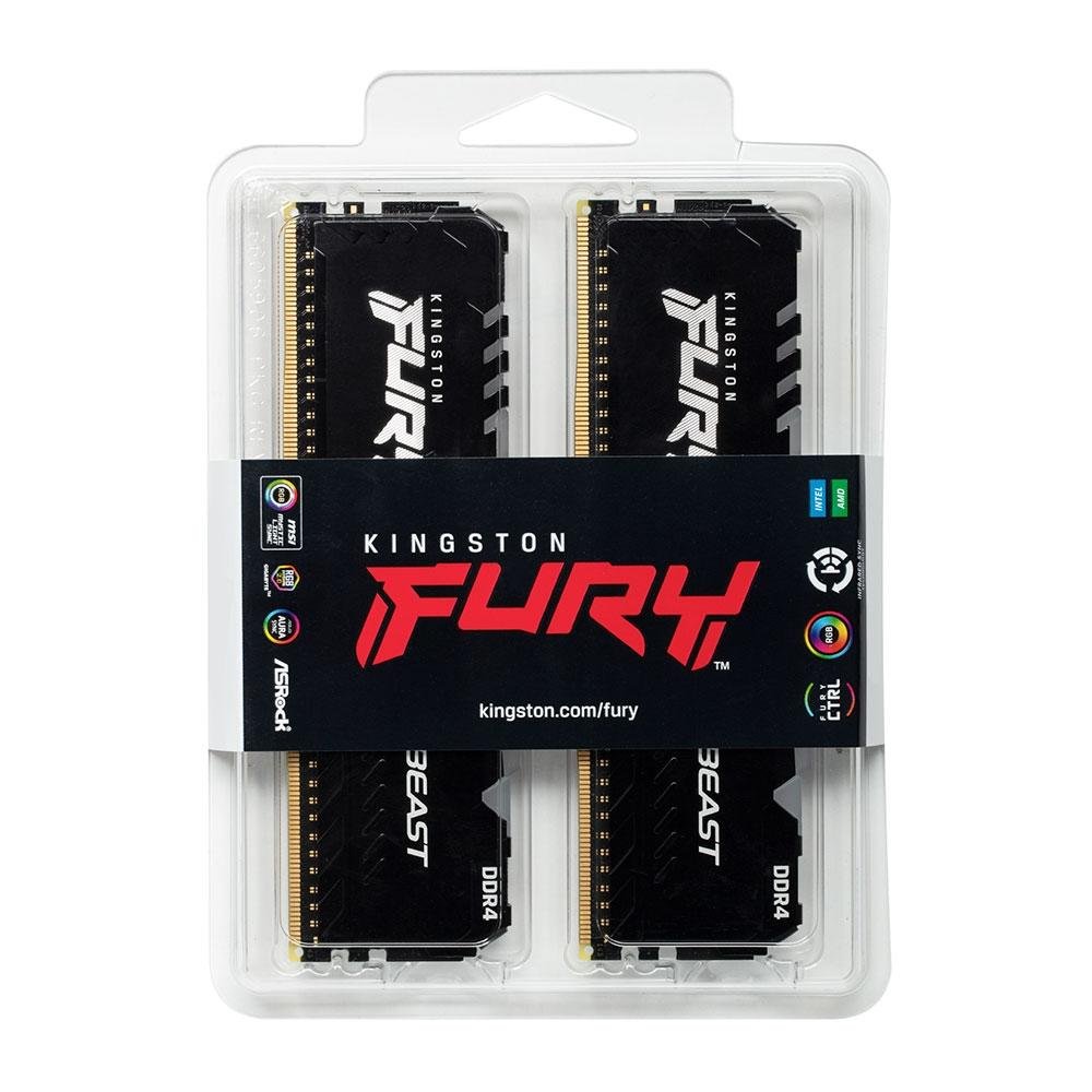 Memória Kingston Fury Beast | KaBuM!