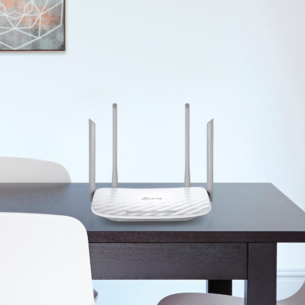 Roteador TP-Link Archer C50W V6, AC1200, MU-MIMO, Wireless Dual Band, 4 Antenas, Branco - Archer C50W