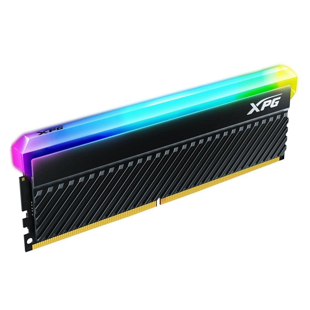 Memória XPG Spectrix D45G, RGB, 16GB (2x8GB), 3600MHz, DDR4, CL18, Preta - AX4U36008G18I-DCBKD45G