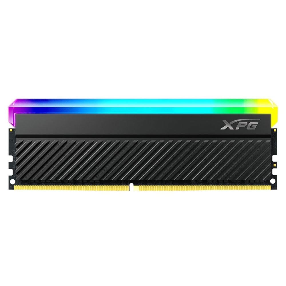 Memória XPG Spectrix D45G, RGB, 16GB (2x8GB), 3600MHz, DDR4, CL18, Preta - AX4U36008G18I-DCBKD45G