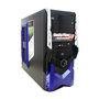 Gabinete Pixxo ATX HT5A25L 3 Baias s/ Fonte Preto/Azul HT5A25L06S
