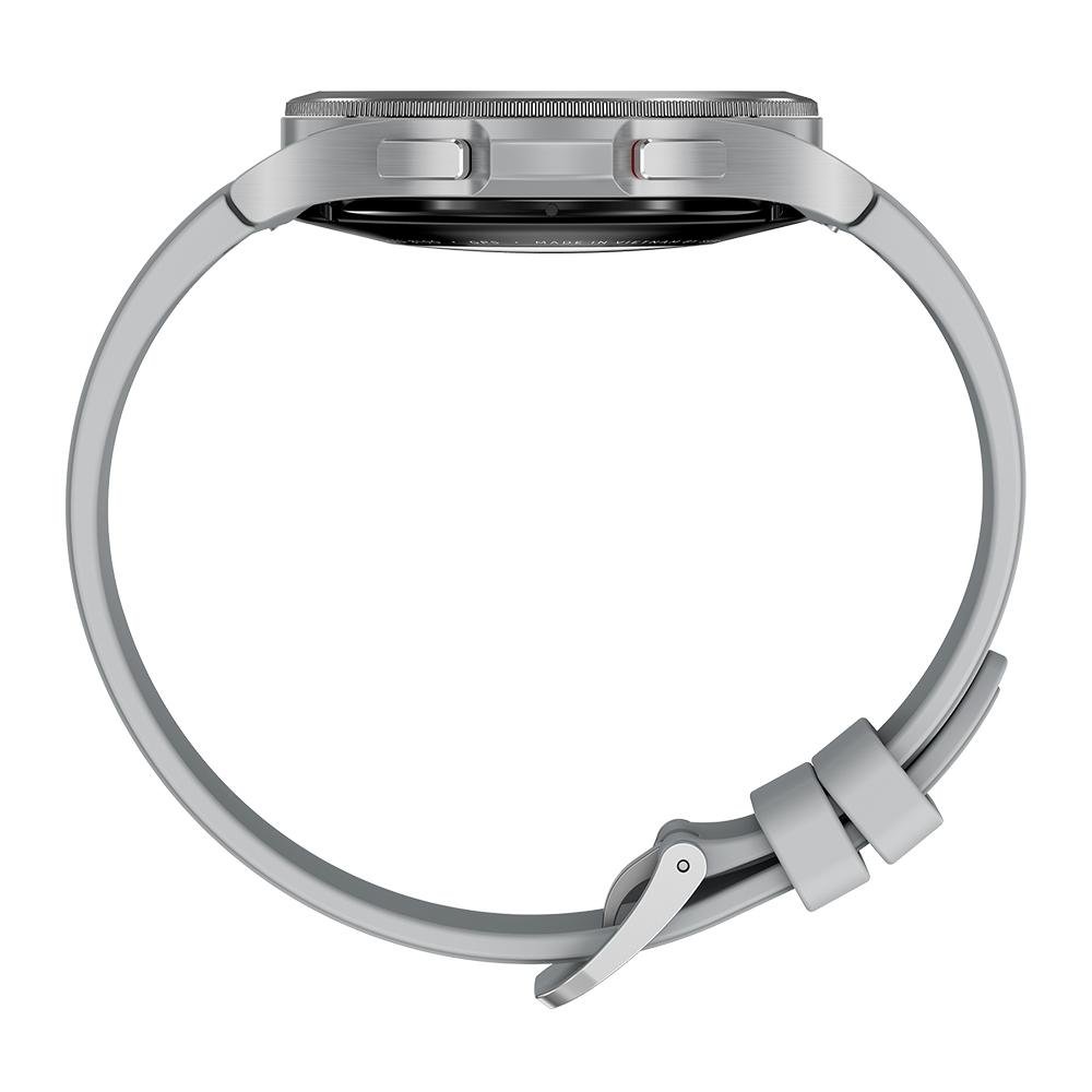 Smartwatch Samsung Galaxy Watch 4 Classic, 46mm, Bluetooth, Wifi, Dual-Core, Prata - SM-R890NZSPZTO Smartwatch Samsung Galaxy Watch 4 Classic, 46mm, Bluetooth, Wifi, Dual-Core, Prata - SM-R890NZSPZTO